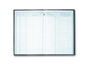 Carnet d'entretien pour véhicule, 12 folios ouverts