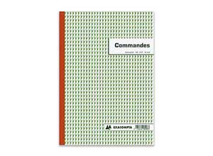 Manifold autocopiant  imprimé Commandes-A4- Foliotage 50/2